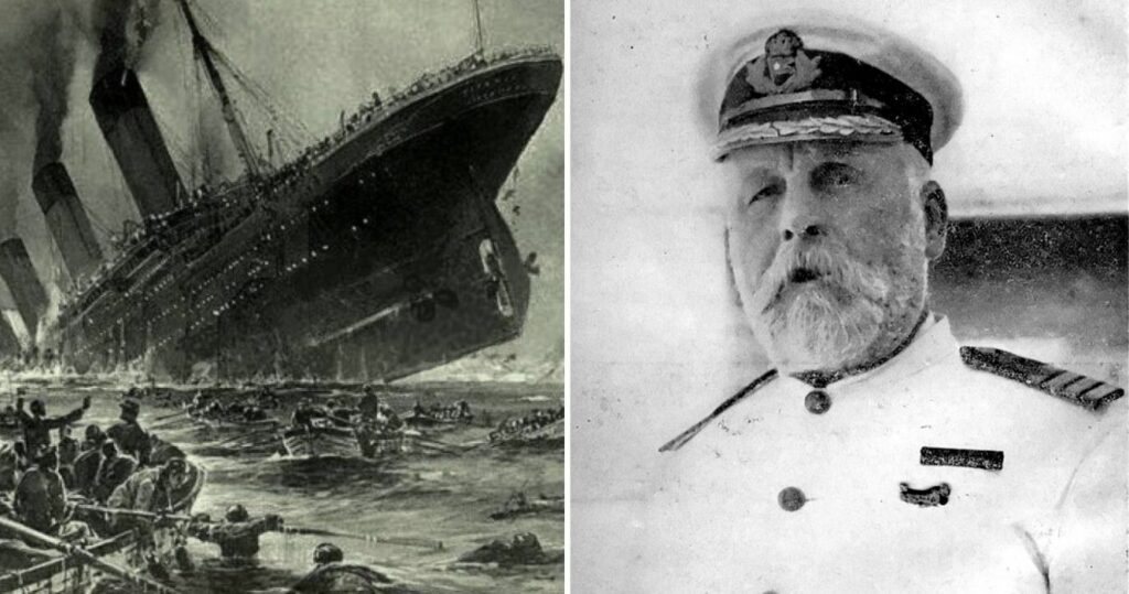 the sinking of the titanic, captain edward john smith