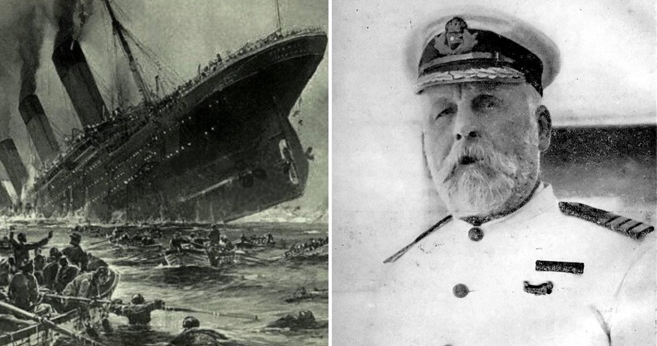 o naufrágio do titanic, capitão edward john smith