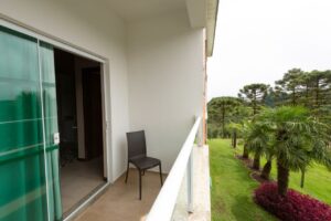 Hotel Fazenda Dona Francisca - varanda