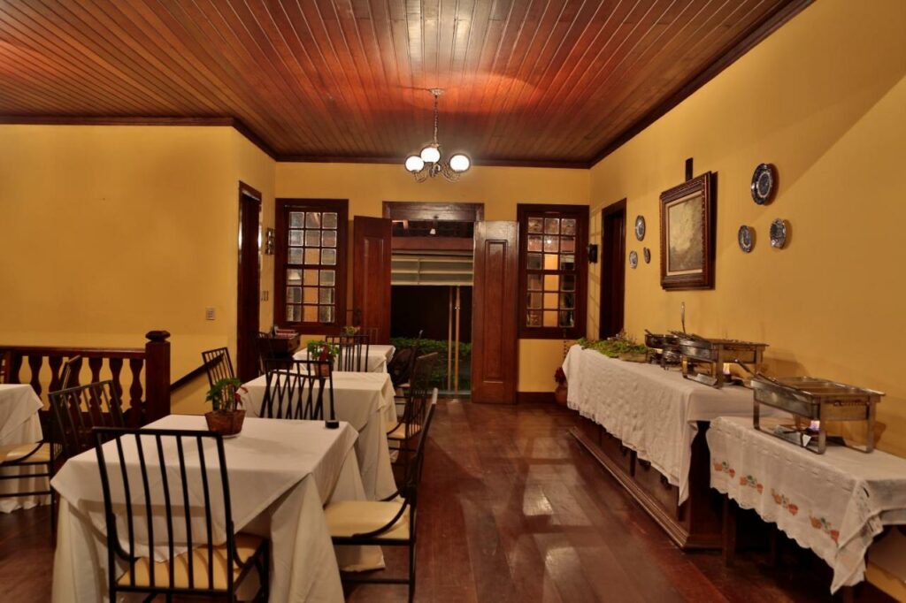 restaurante do Hotel Fazenda Horizonte Belo