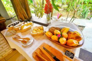 Na Villa dos Algodões - Maraú - café da manhã