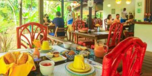 Pousada Horizonte Azul - Ilha de Boipeba - restaurante