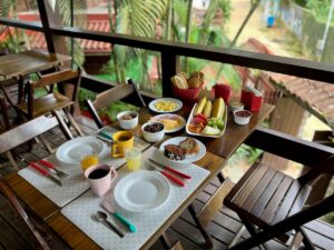 Pousada Paloma - Ilha Grande - café da manhã