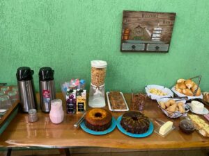 Chalés Sapucaí Pousada - café da manhã