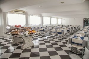 Atlântico Inn Apart Hotel - Santos - restaurante