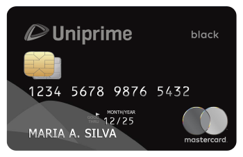 Black Mastercard Uniprime