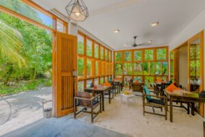 Boutique Beach All Inclusive Diving Hotel - Maldivas - restaurante