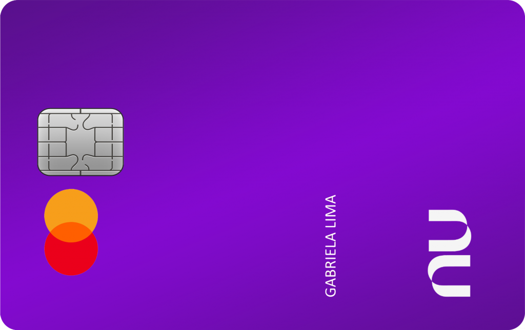 Cartão de crédito Nubank roxo 