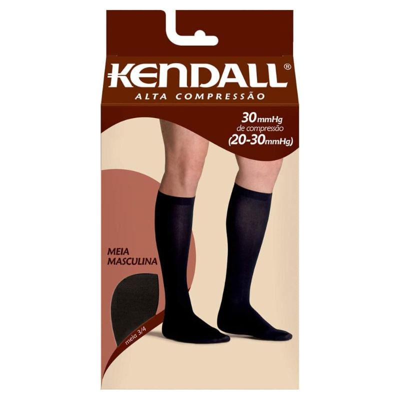 Meia Kendall Alta Compressão Masculino - Kendall